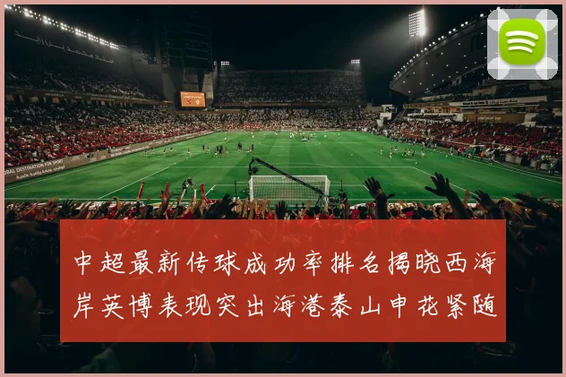中超最新传球成功率排名揭晓西海岸英博表现突出海港泰山申花紧随其后